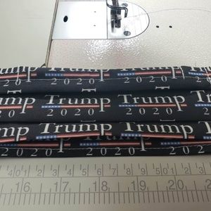 TRUMP 2020 FACE MASK FACE COVERING W/FILTER